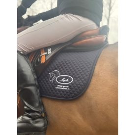 Himzett 100% pamut nyeregalátét